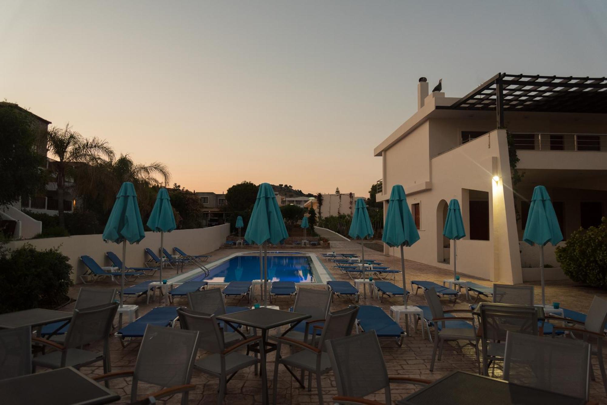 Amaryllis Front Beach Hotel Λάρδος Εξωτερικό φωτογραφία