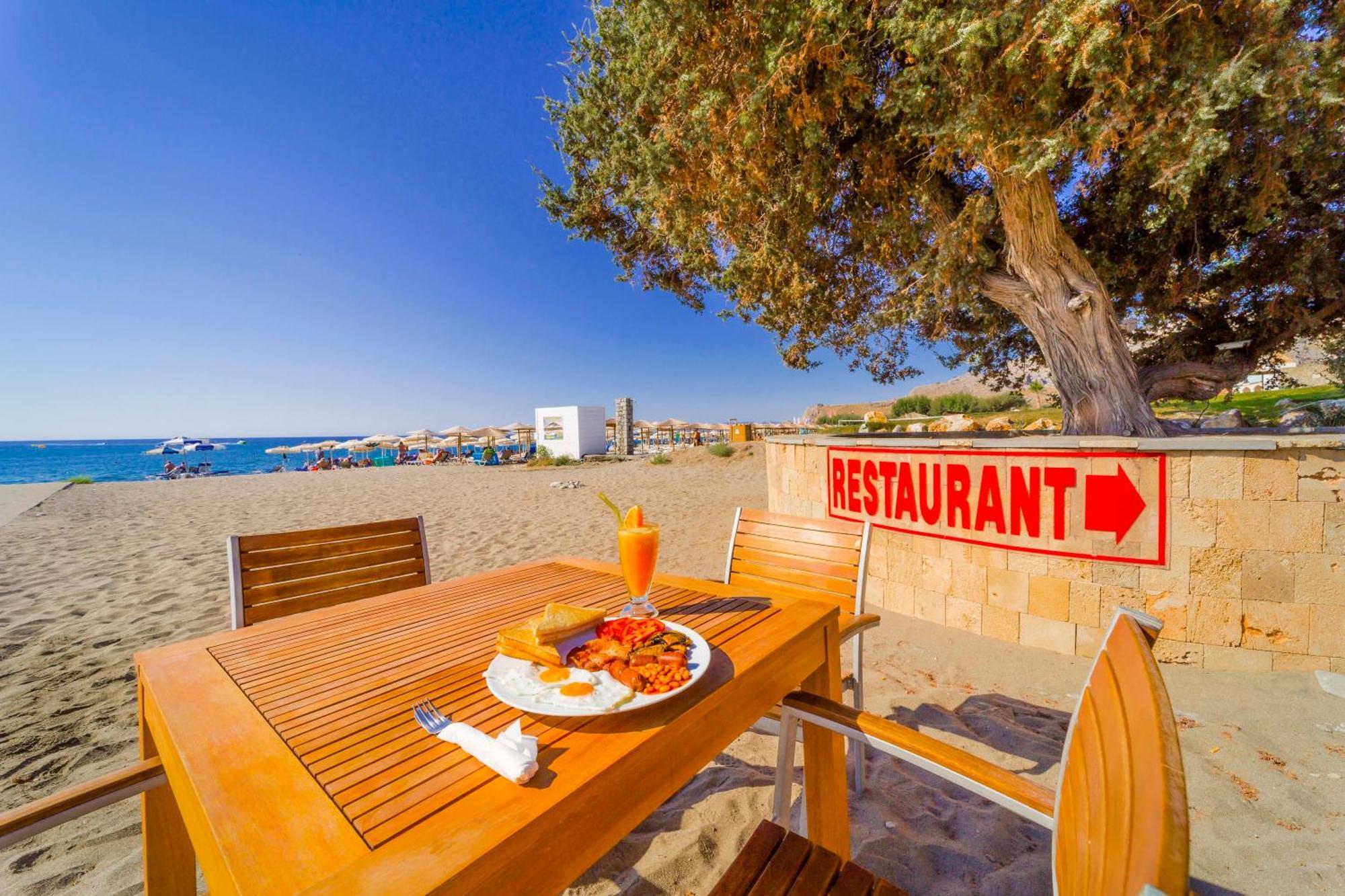 Amaryllis Front Beach Hotel Λάρδος Εξωτερικό φωτογραφία